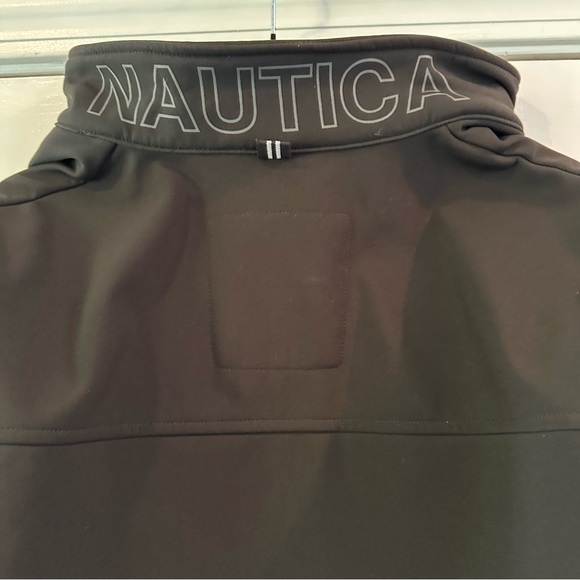 Nautica Men’s Black Performance Jacket Size Medium – Like New - Picture 6 of 8